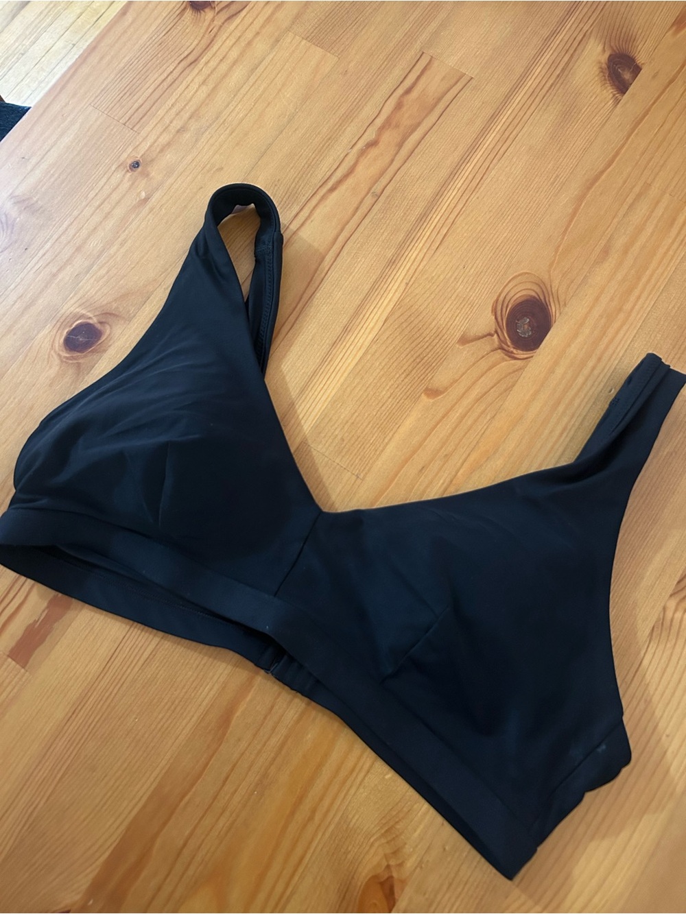 Lululemon black bathing suit top